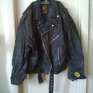 Genuine leather jacket